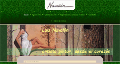 Desktop Screenshot of luisnavalon.com